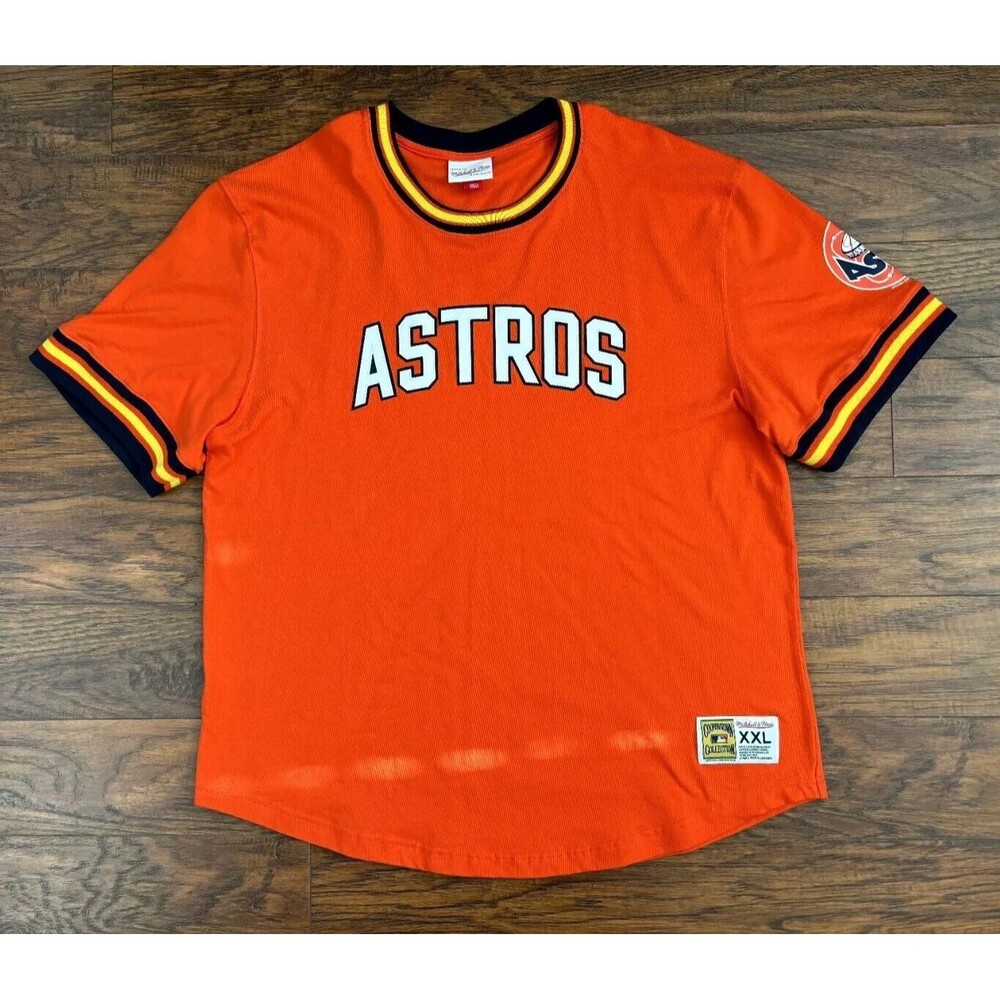 Houston Astros Cooperstown edition Jersey size 2XL Adult Orange OBO